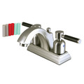 Fauceture 4" Centerset Bathroom Faucet, Brushed Nickel FSC4648DKL